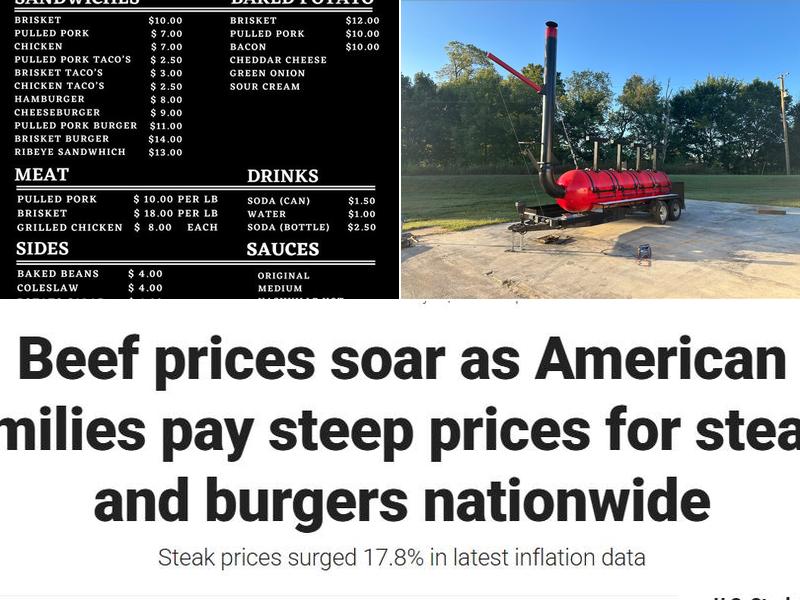 86 BBQ Menu