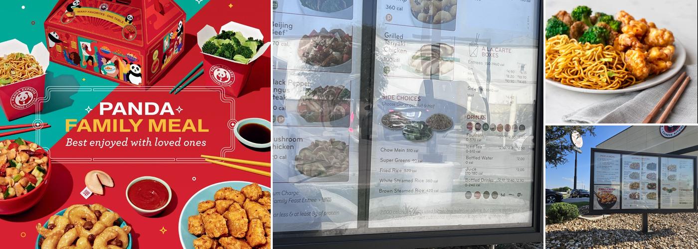 Panda Express Menu