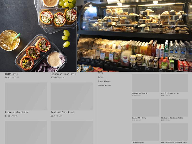 Starbucks Menu