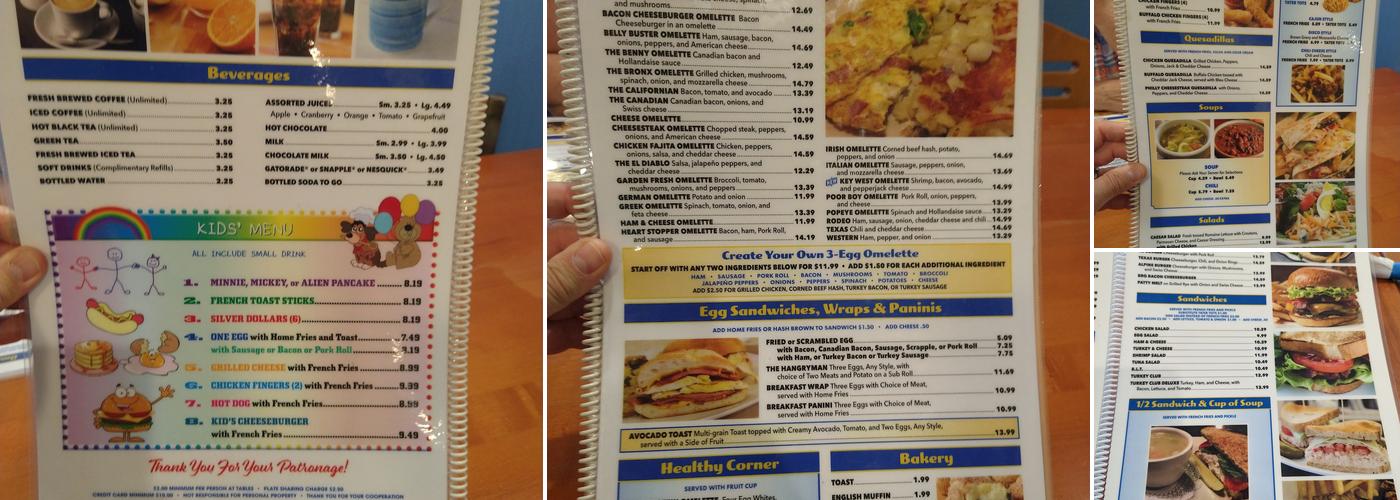 Sunny Side Menu