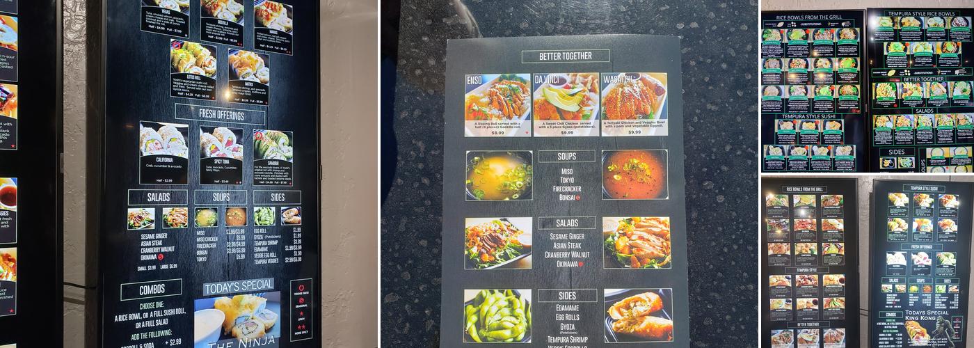 Yoshi's Japanese Grill Menu