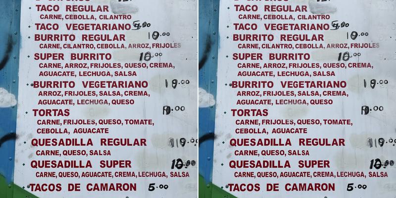 MDJK Menu