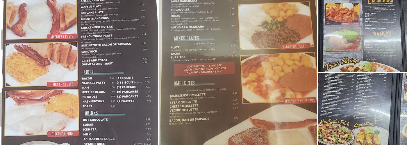 TAQUERIA JALISIENSE Menu