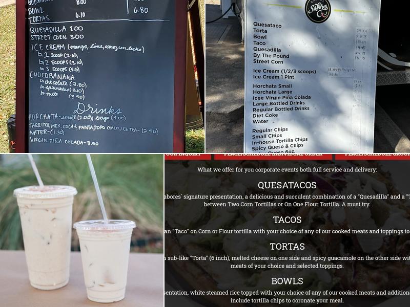 Buenos Sabores Menu