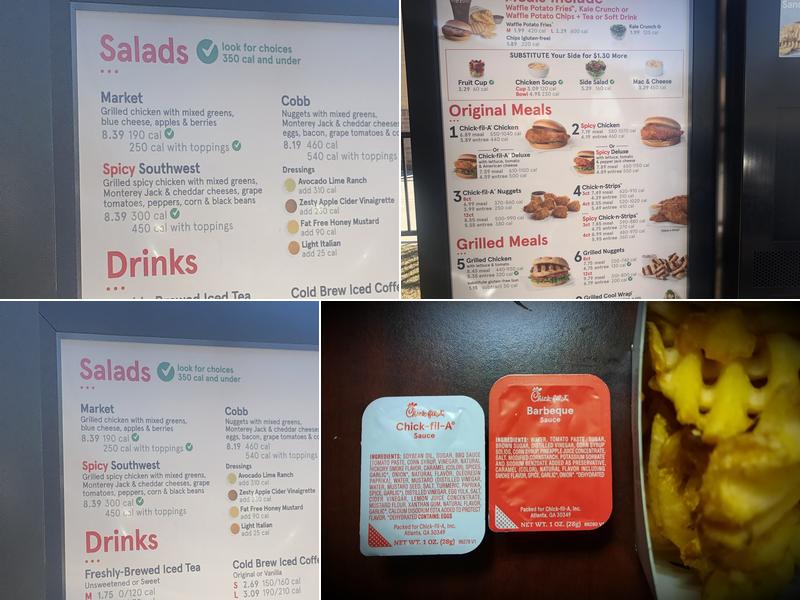 Chick-fil-A Menu