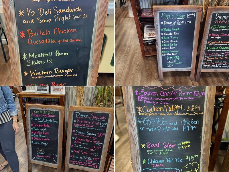 Piston Diner Menu