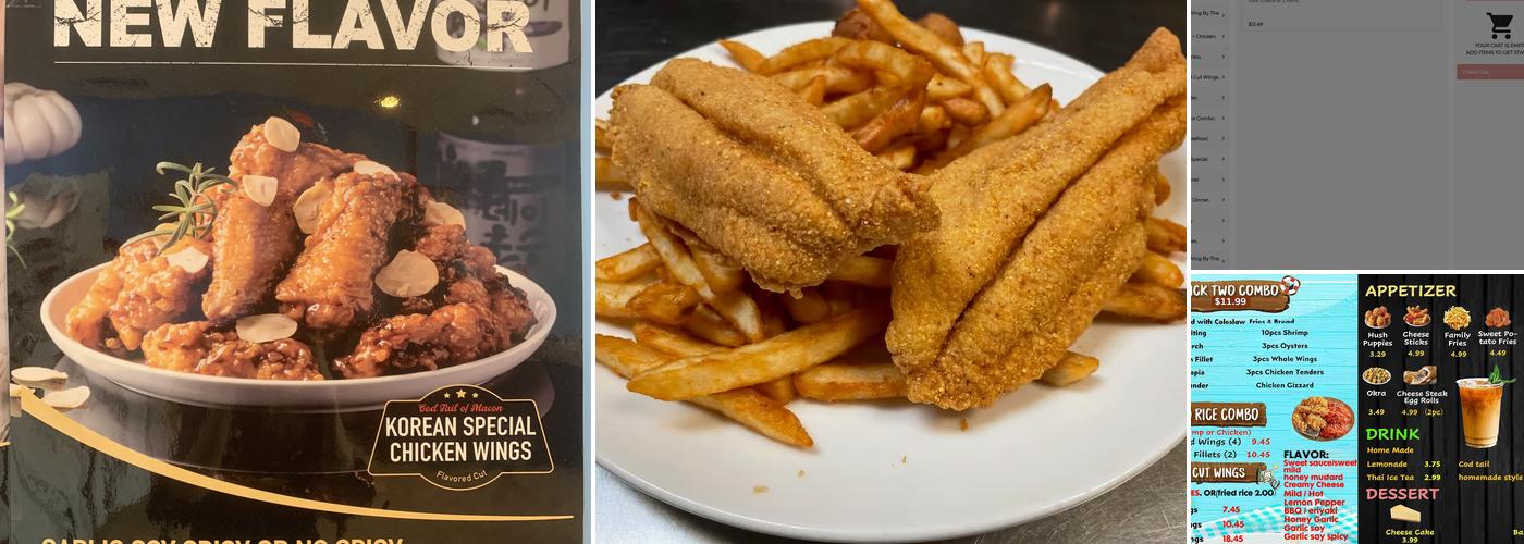 Cod Tail of Macon Menu