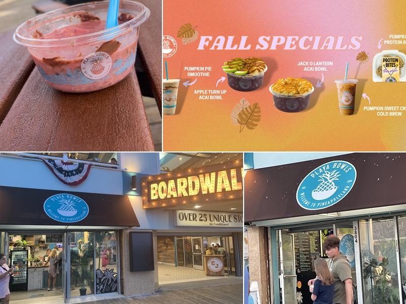 Playa Bowls 3800 Boardwalk, Wildwood