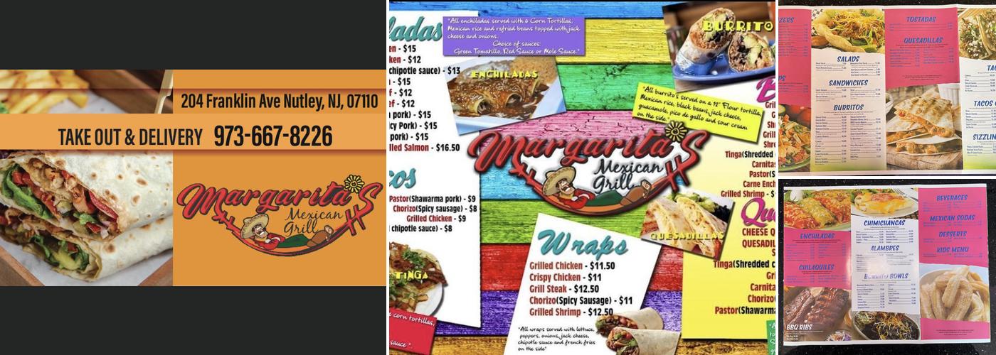 Margaritas Mexican Grill Menu