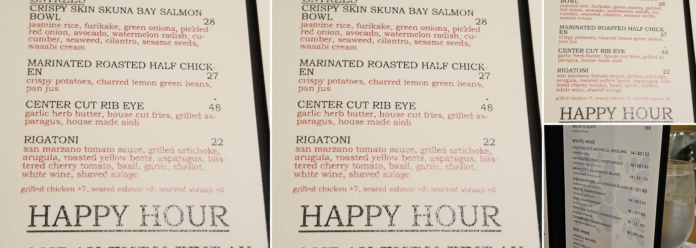 DEN Menu