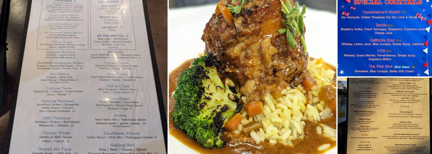 Waterside Menu