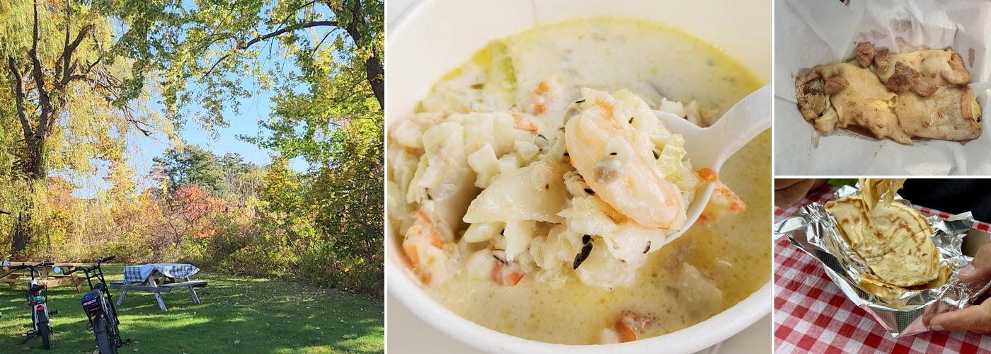 Chef Jacque’s Crepe and Chowder Wagon