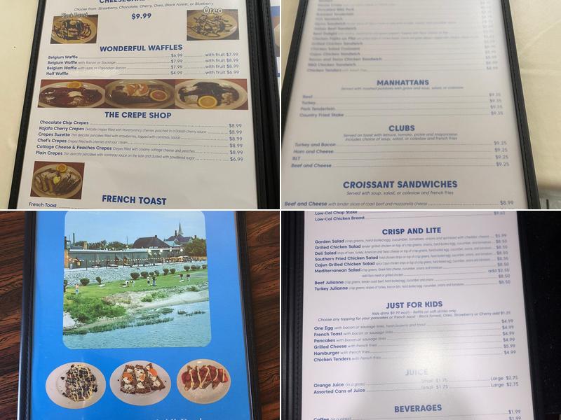 River View Restaurant Menu
