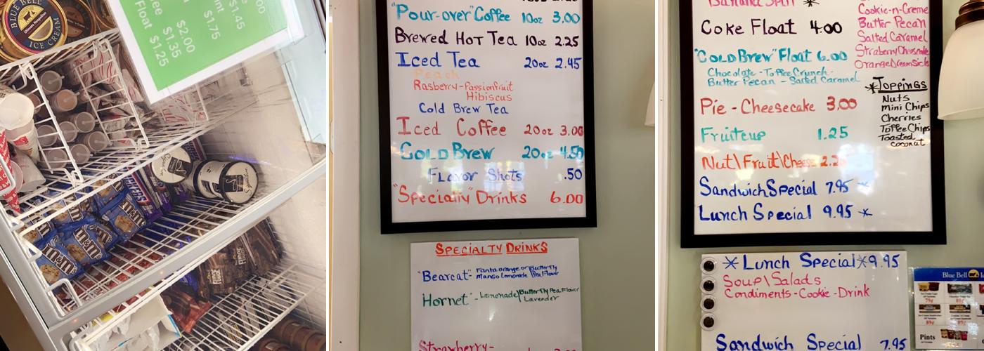 Bonnie Lu’s Best Brew Menu