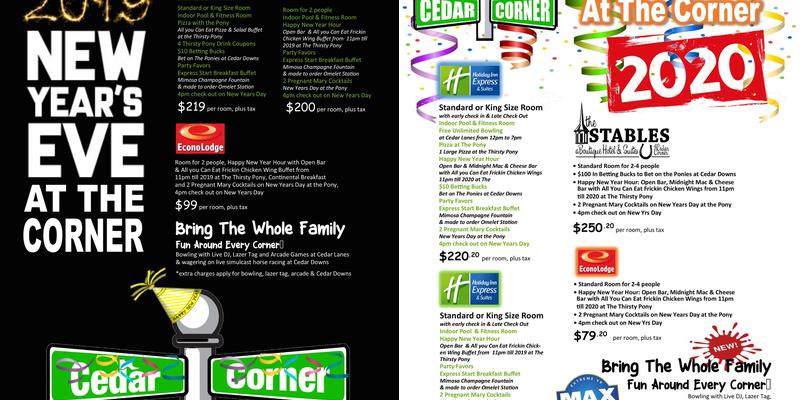 Cedar Corner Hotel & Entertainment Complex Menu