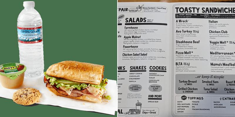 Potbelly Menu