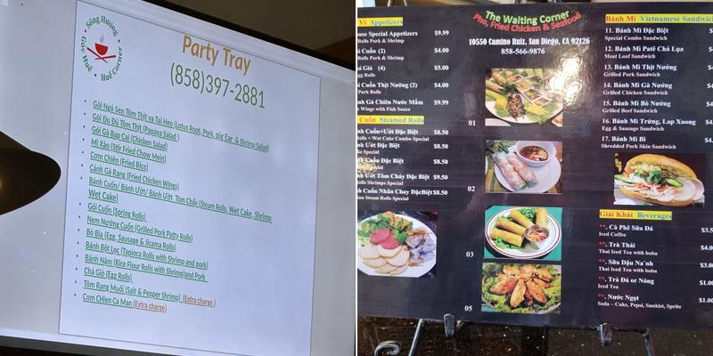 Sông Hương M&M Menu