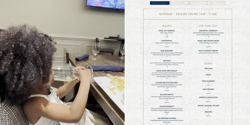 The Mark at Elon Menu