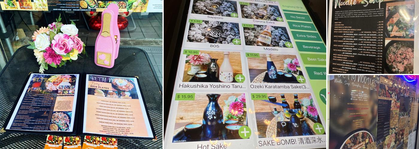 Monster Pot Menu