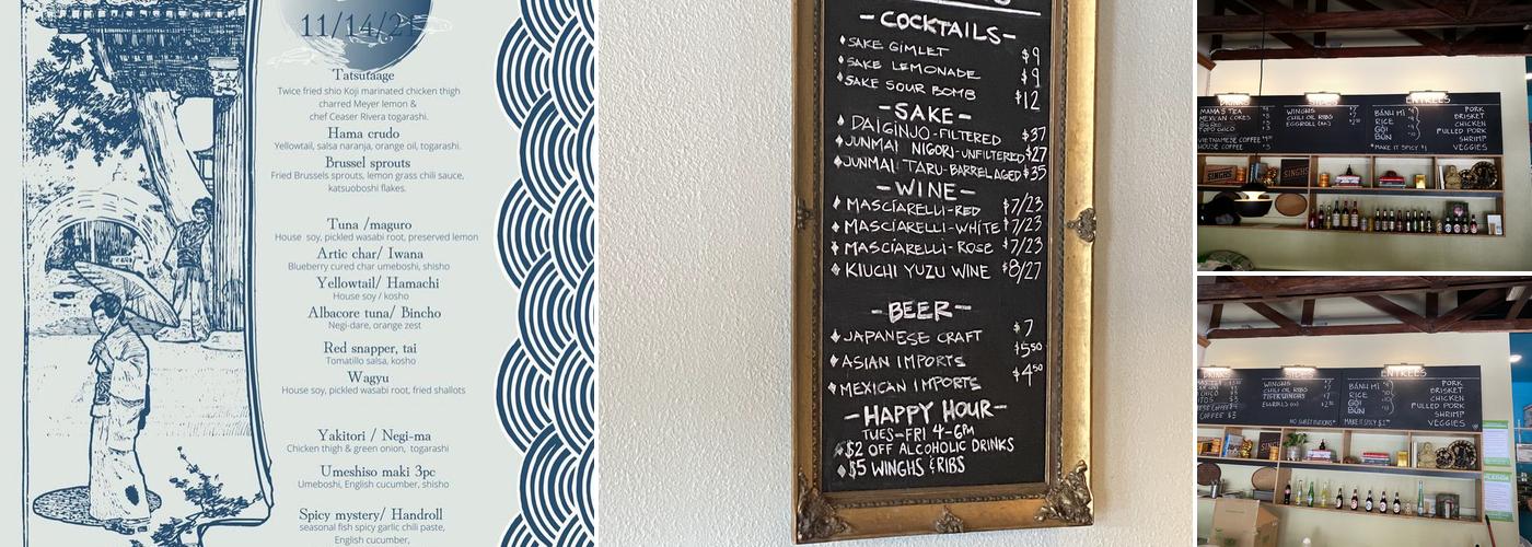 SINGHS Vietnamese Menu