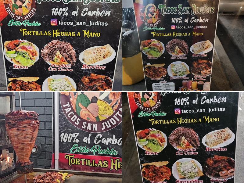 Tacos San Juditas Menu