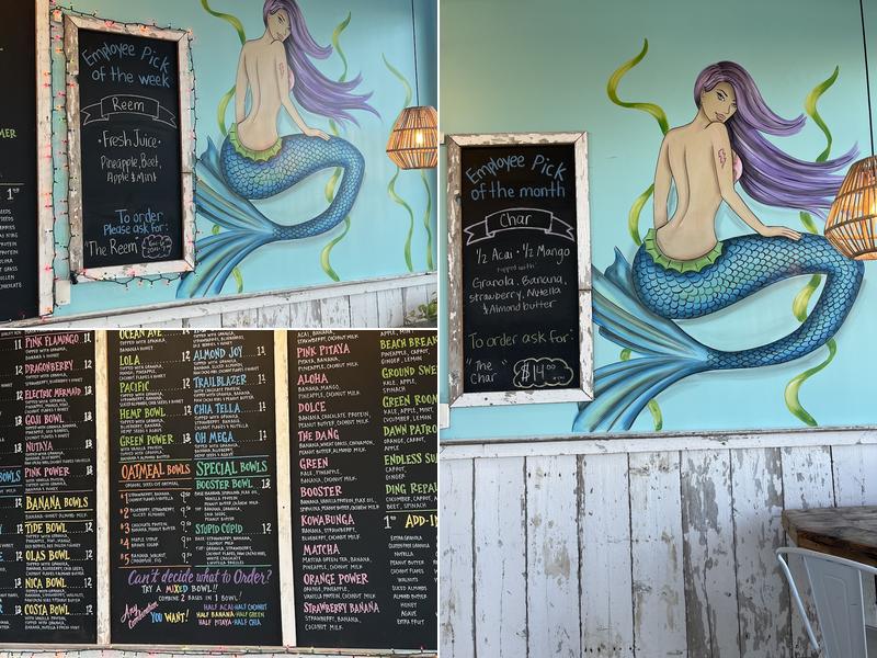 Playa Bowls Menu