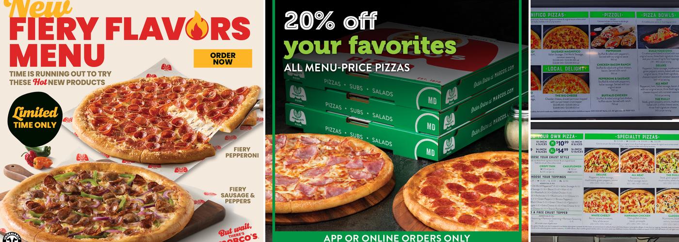 Marco's Pizza Menu