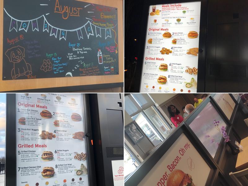 Chick-fil-A Menu