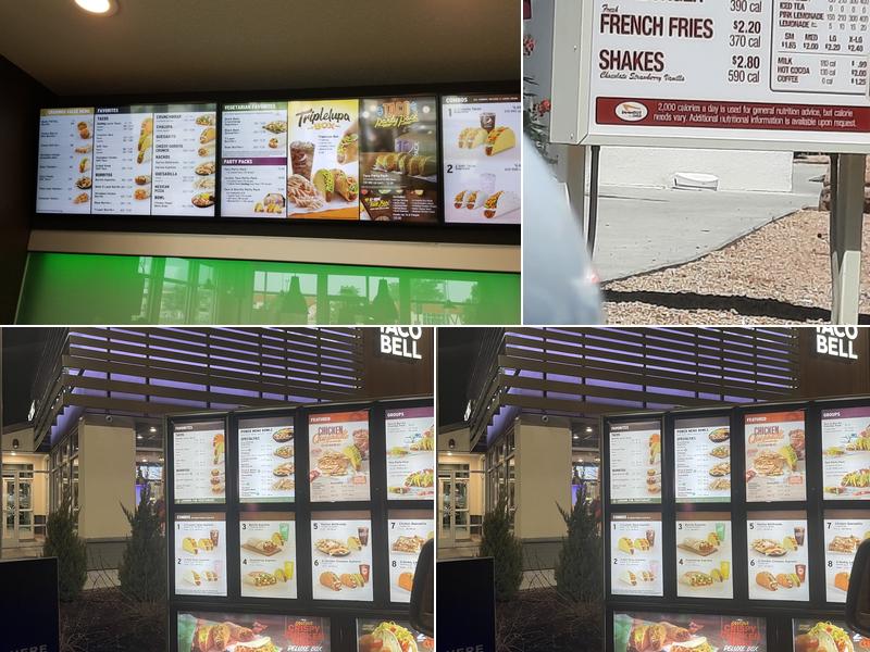 Taco Bell Menu