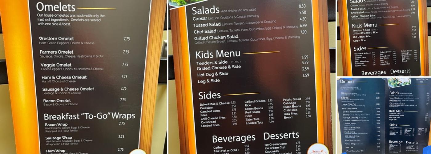 Soul To Go Kitchen Menu