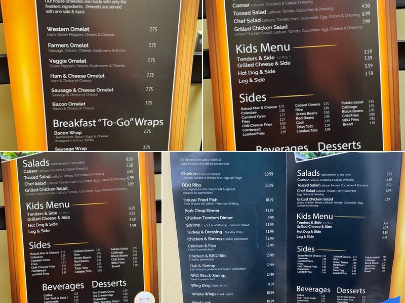 Soul To Go Kitchen Menu