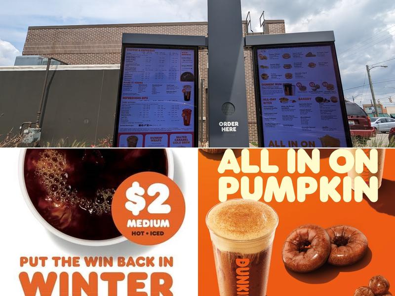 Dunkin' Menu