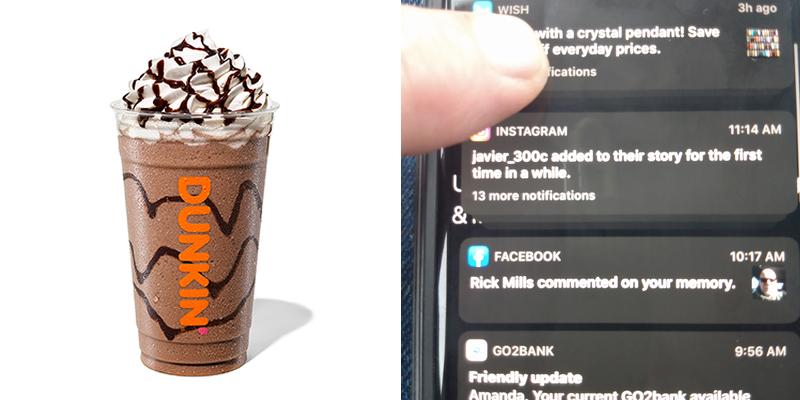 Dunkin' Menu