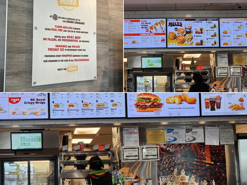 Burger King Menu