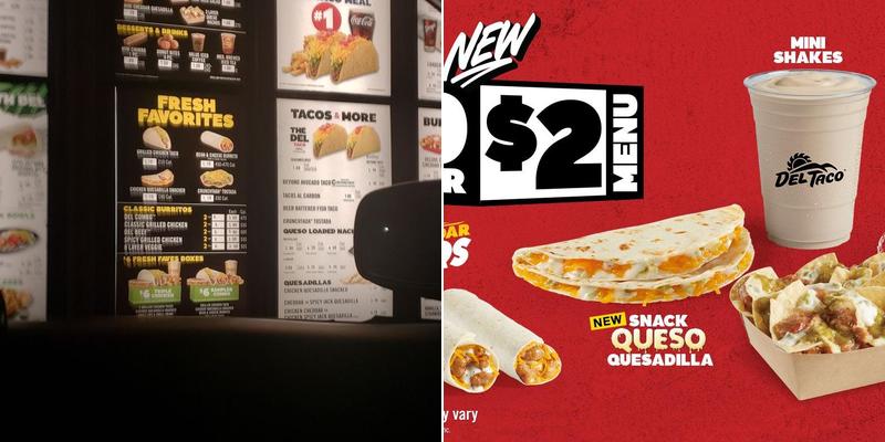 Del Taco Menu