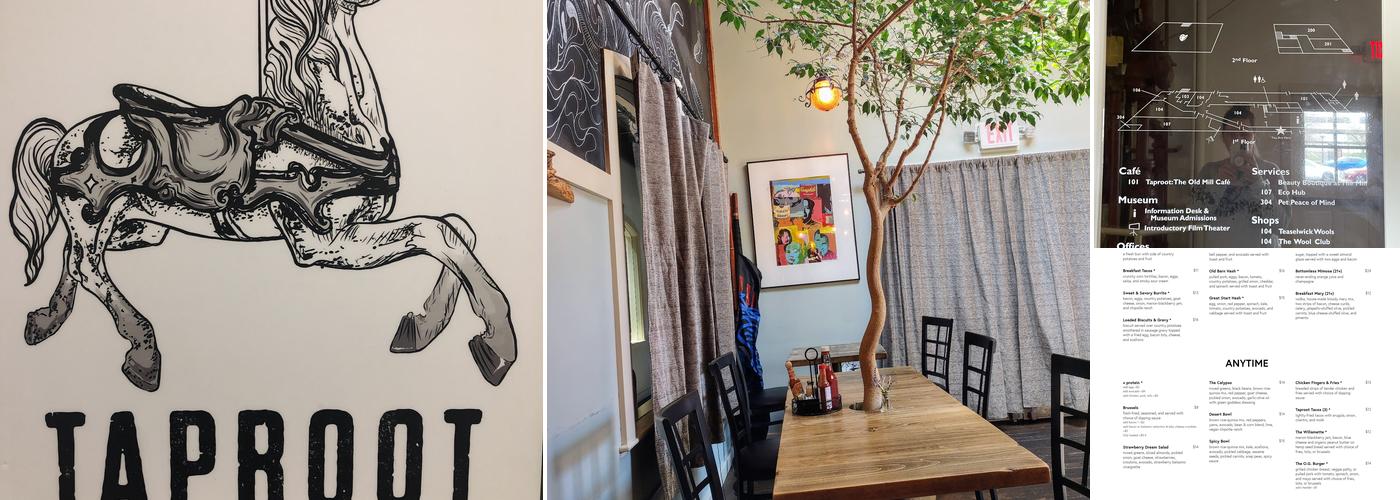 Taproot OLD MILL CAFE Menu