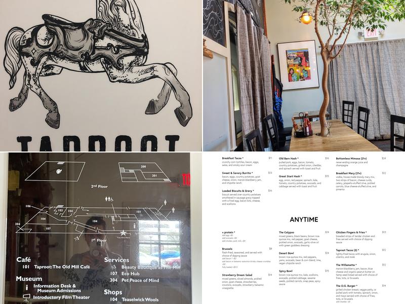 Taproot OLD MILL CAFE Menu