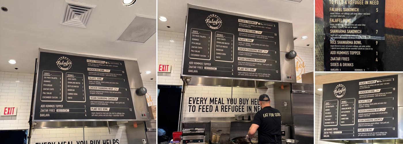 Falafel Inc Menu