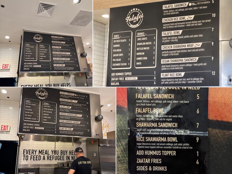 Falafel Inc Menu
