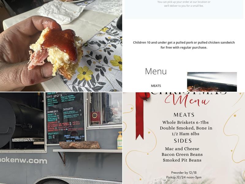 Pure Smoke BBQ NW Menu