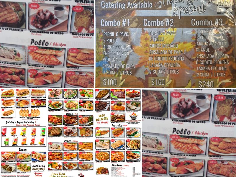 Braza & Candela and Bakery Restaurant Menu