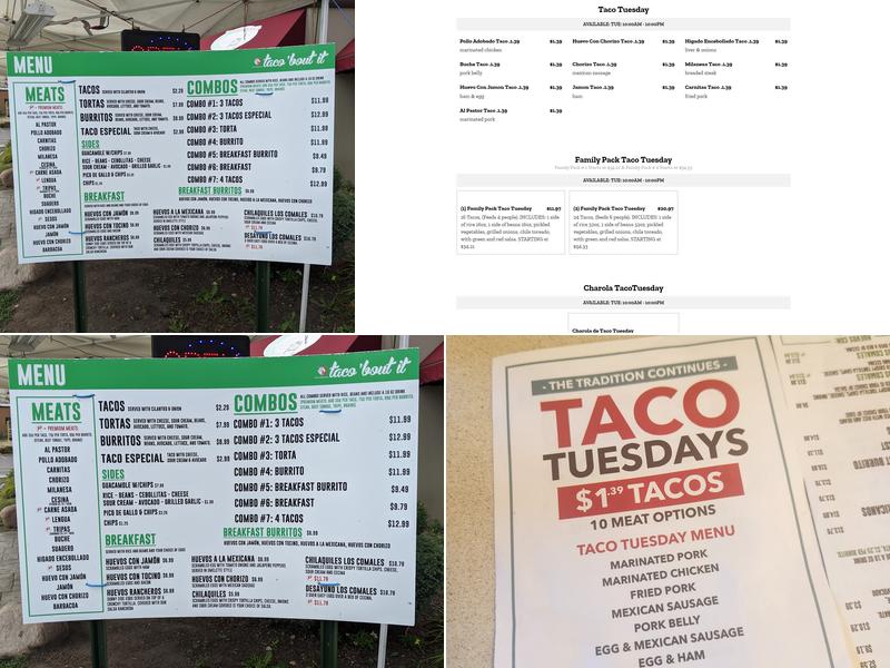 Los Comales Elgin Menu