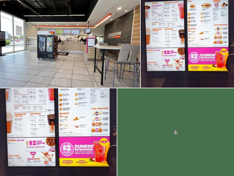 Dunkin' Menu