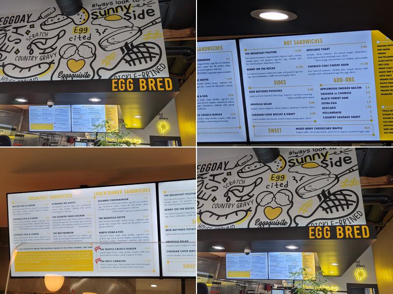 Eggbred Menu
