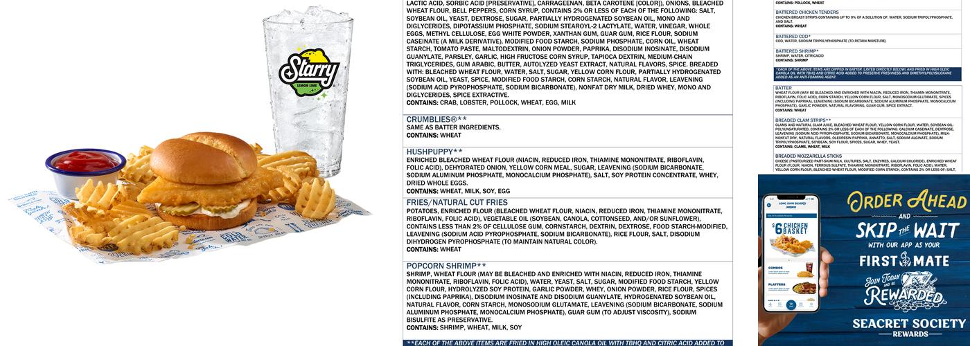 Long John Silver's | KFC Menu