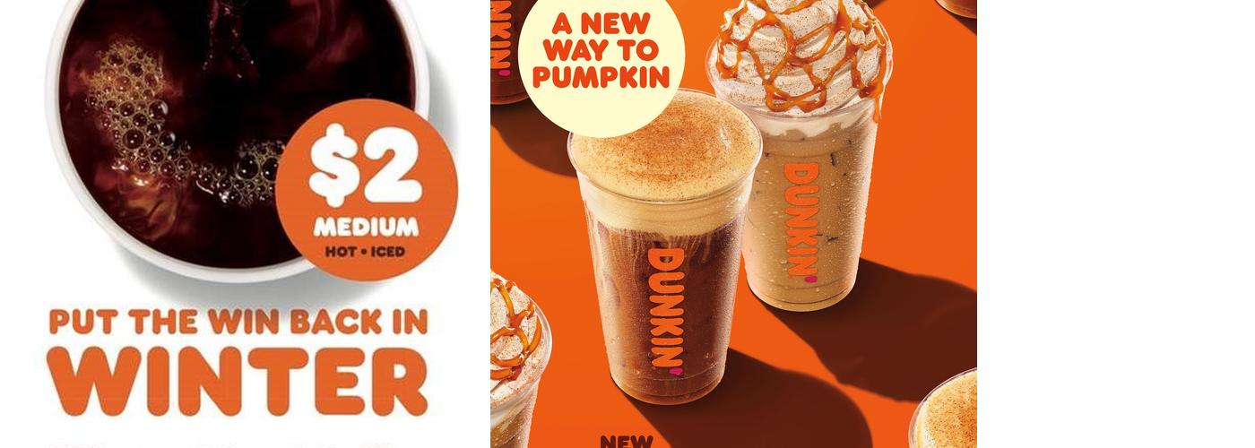 Dunkin' Menu