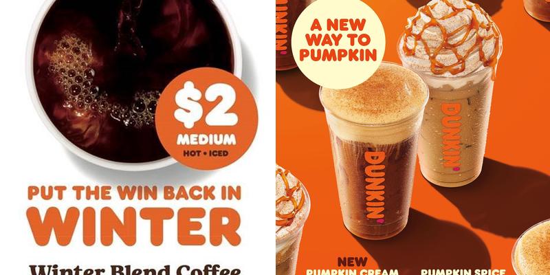 Dunkin' Menu