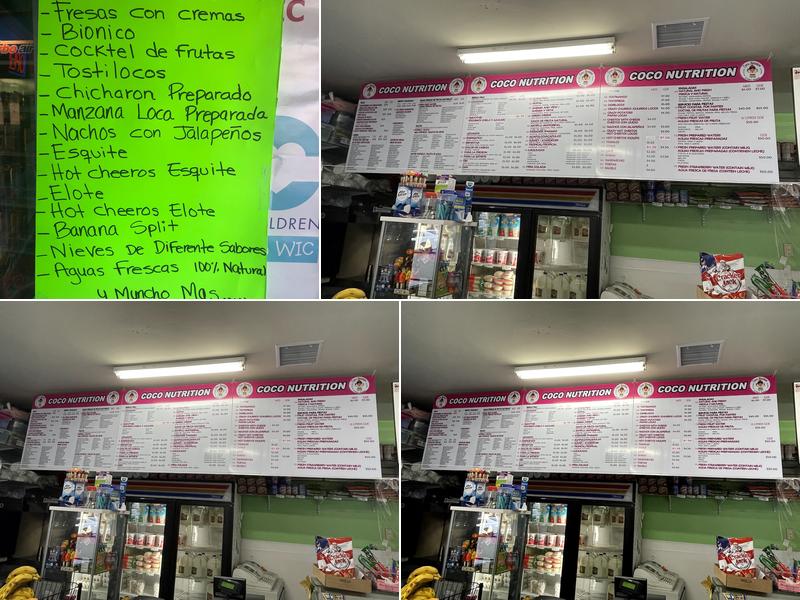 Moreliana Ice Cream & Restaurant Menu