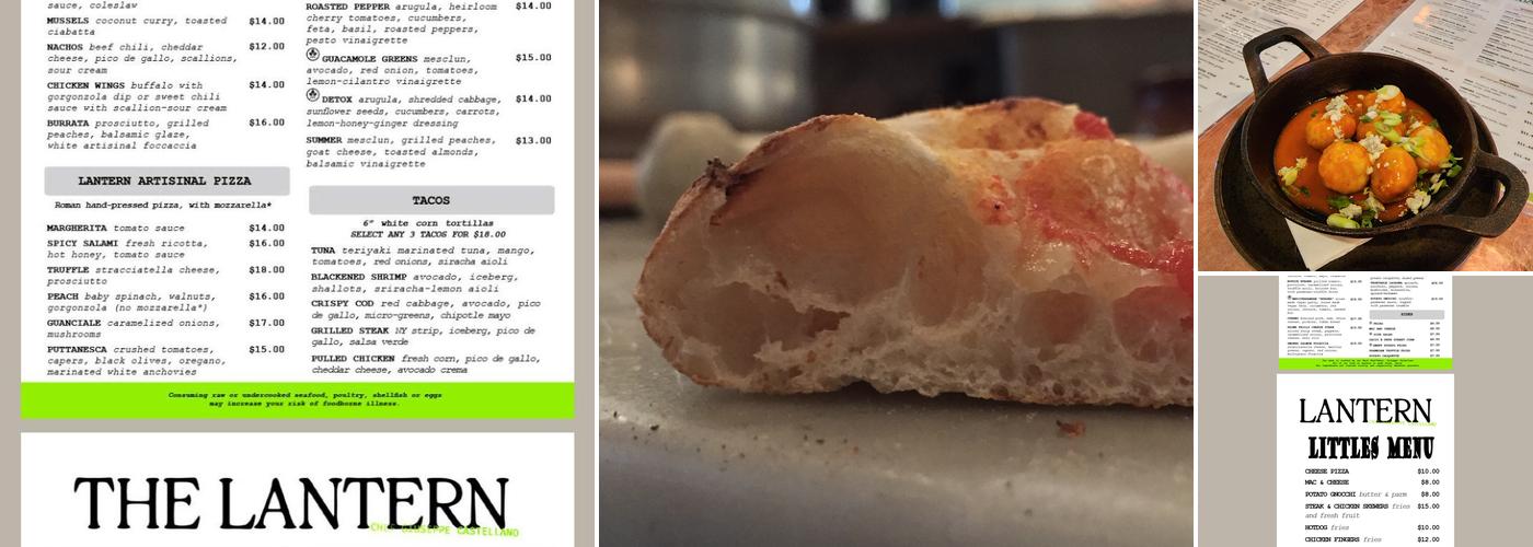 The Lantern Menu