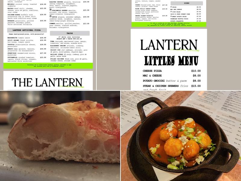 The Lantern Menu
